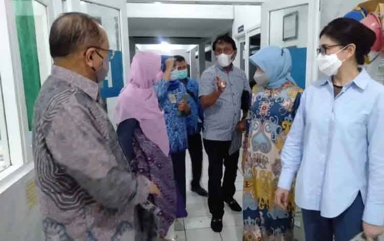 Direktur RSUD Doris Sylvanus Sampaikan Bebagai Permasalahan ke Komisi IX DPR RI
