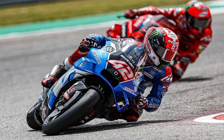 GSX-RR Terasa Solid, Rins Siap Tempur di "Rollercoaster" Portimao