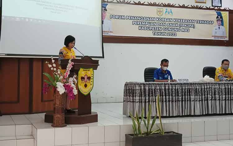 Pemkab Gunung Mas Gelar Pertemuan FPK2PA untuk Sosialisasi Peraturan Bupati Ini