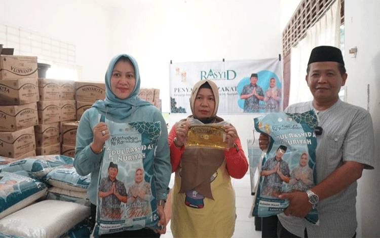 Baznas Kalteng Siap Salurkan Zakat H Abdul Rasyid AS