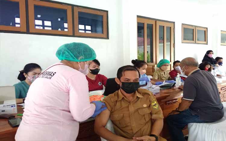 Vaksinasi Dosis Penguat di Kalteng Baru 20,28 Persen