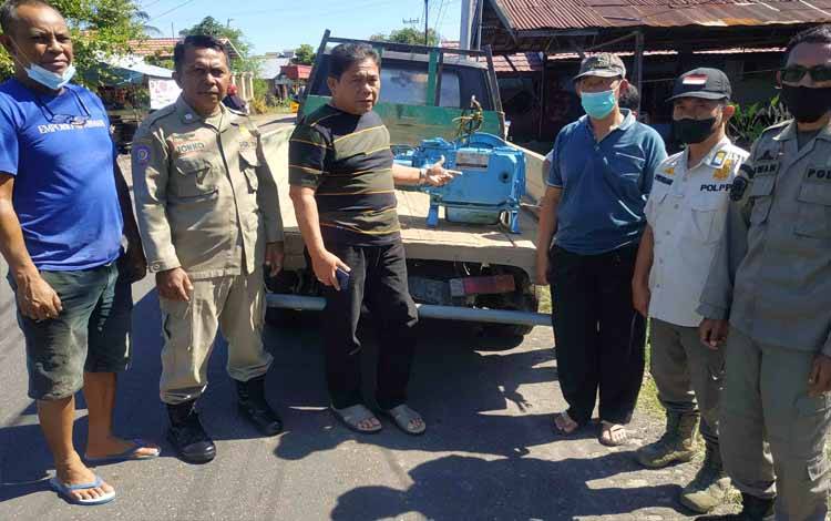 Langgar Kesepakatan, Dinas Perikanan Seruyan Tarik Bantuan Mesin dari Nelayan