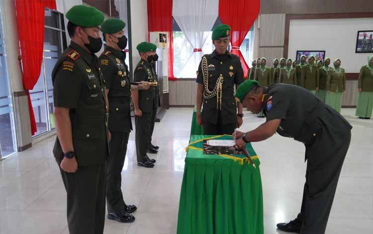 Dandim Palangka Raya Berganti