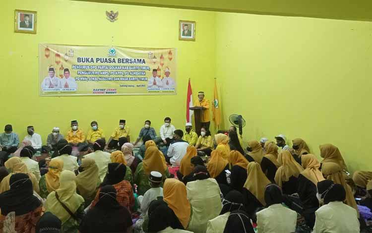 Partai Golkar Barito Timur Gelar Buka Puasa Bersama Anak Yatim