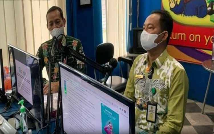 Dinkes Barito Utara Sosialisasikan Imunisasi Dunia 2022 Lewat LPPL Batara FM