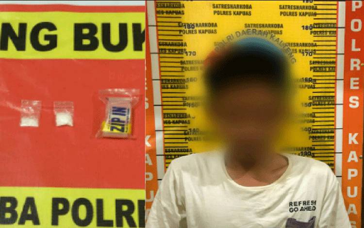 Simpan 3,63 Gram Sabu, Pria Ini Diringkus Satresnarkoba Polres Kapuas di Barak