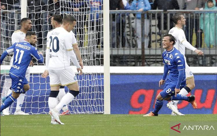 Sempat Unggul Dua Gol, Napoli Kalah 2-3 Lawan Empoli