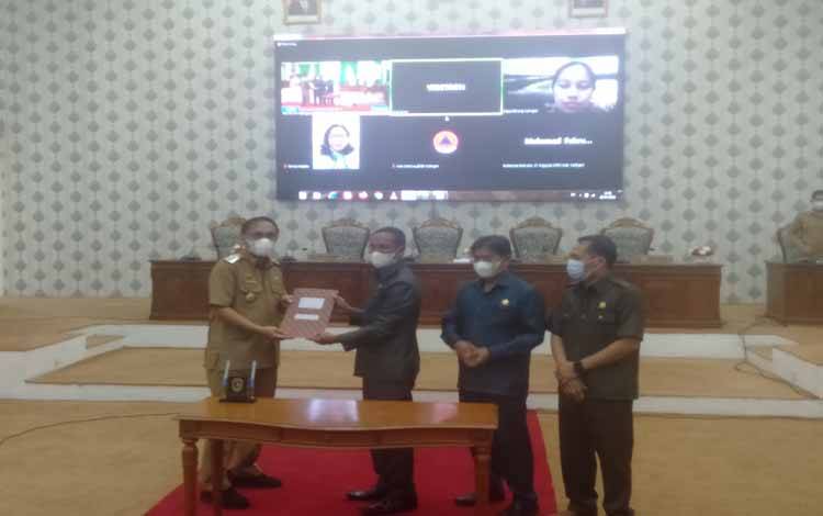 DPRD Katingan Sepakati LKPJ Bupati 2021