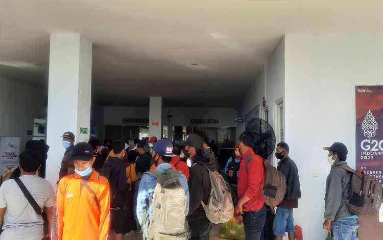 8.000 Lebih Pemudik Tinggalkan Pelabuhan Kumai