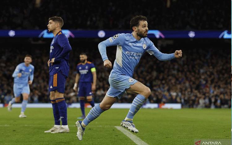 Pesta Gol, Manchester City Atasi Perlawanan Real Madrid 4-3
