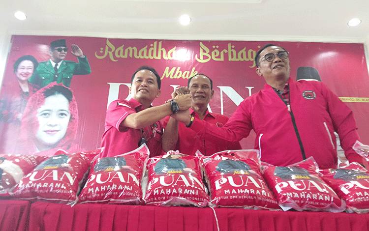PDIP Kalteng Berbagi Jelang Lebaran