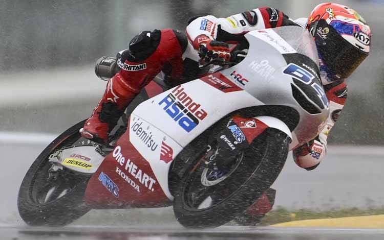 Mario Aji Atasi Cedera saat Finis P23 dalam Kualifikasi GP San Marino