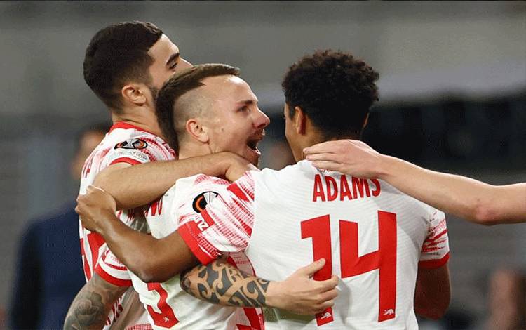 Gol Angelino Bawa RB Leipzig Kalahkan Rangers 1-0