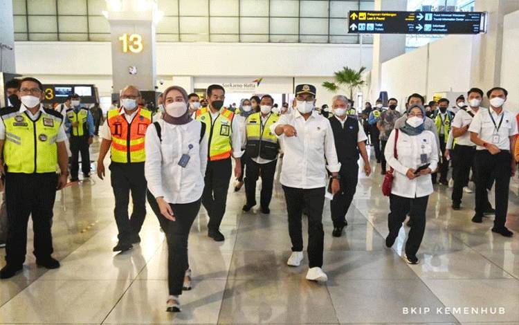 Menhub: Bandara Soekarno Hatta Tembus 1.054 Penerbangan pada H-4