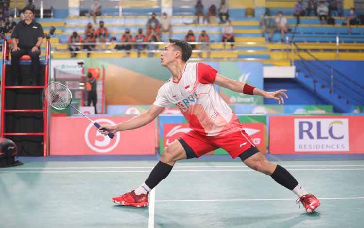 Jonatan Christie Tembus Final Perdana di Kejuaraan Asia 2022