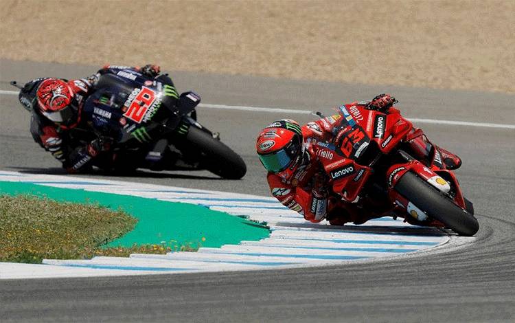 Bagnaia Dominan Juarai GP Spanyol, Raih Kemenangan Pertama Musim Ini