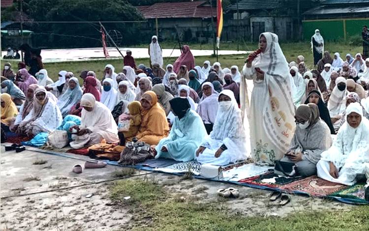 Salat Idul Fitri di Lapangan Termili, Ini yang Disampaikan Bupati Kobar?