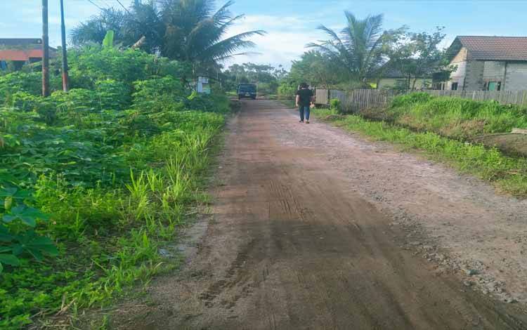 Tahun Ini Sejumlah Jalan Rusak di Baamang akan Diaspal