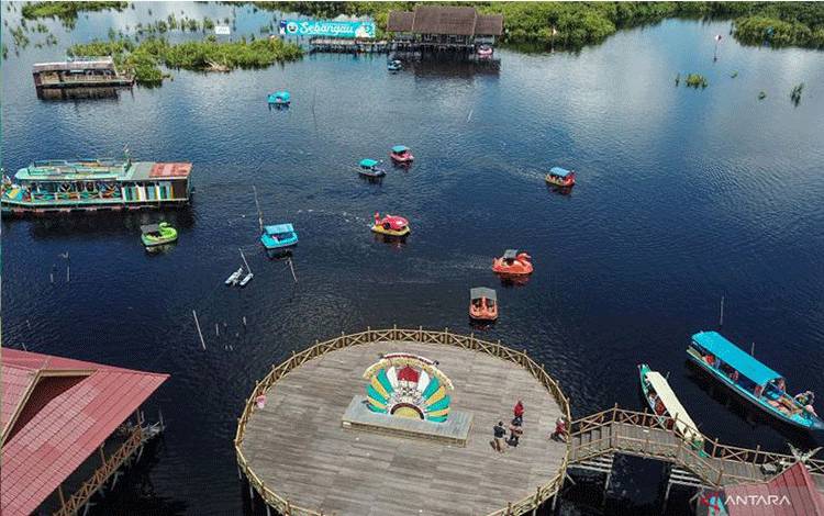 Pengunjung Wisata Air Hitam Palangka Raya Diasuransikan
