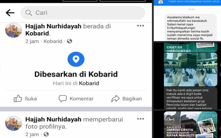 Awas! Muncul Akun Facebook Palsu Mencatut Nama Bupati Kobar