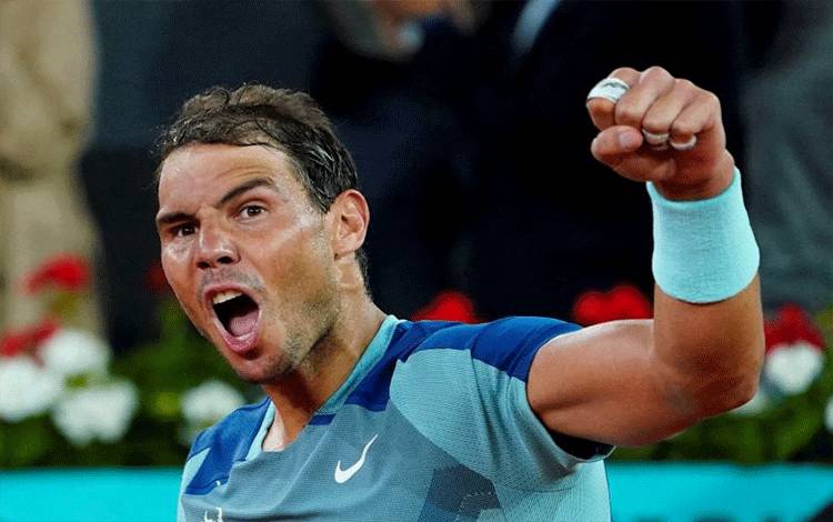 Nadal Tetap Berpikir Positif Meski Kalah dari Alcaraz