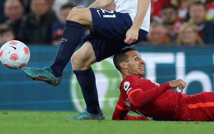 Liverpool Terancam Gagal Juara Liga Seusai Diimbamgi Spurs 1-1