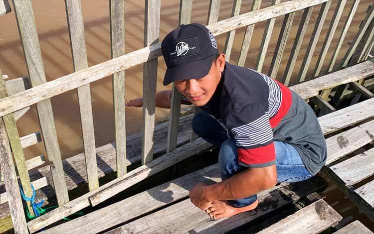 Warga Pahandut Seberang Sempat Memegang Rambut Manusia Hanyut di Sungai