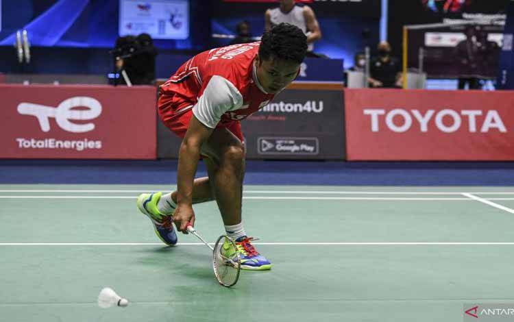 Permainan Cepat Bawa Anthony Melaju ke Perempat Final Hylo Open