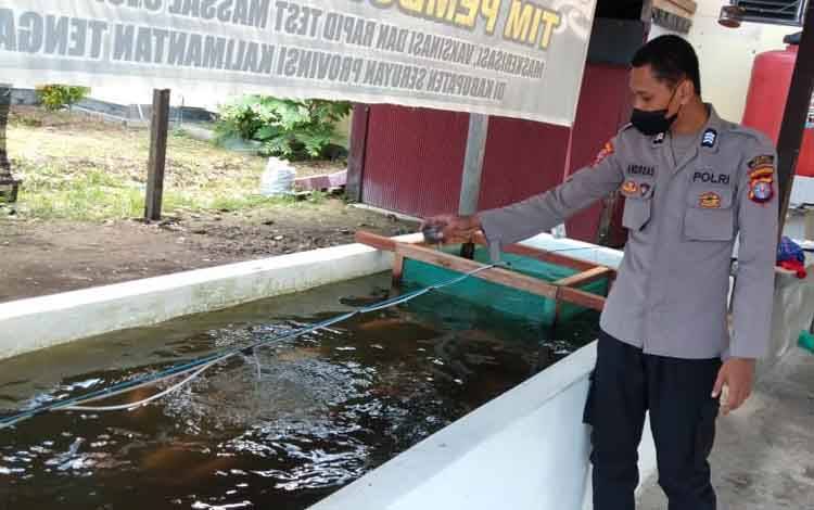 Polres Seruyan Kembangkan Budidaya Ikan Nila
