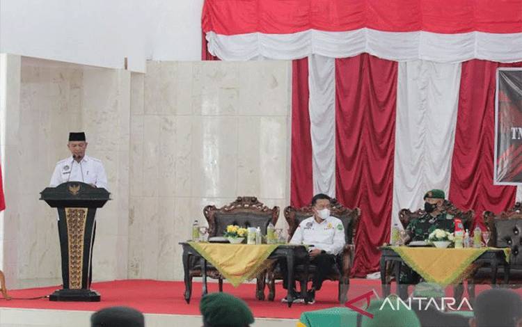 Bupati Sukamara Apresiasi TMMD Tingkatkan Kesejahteraan Warga