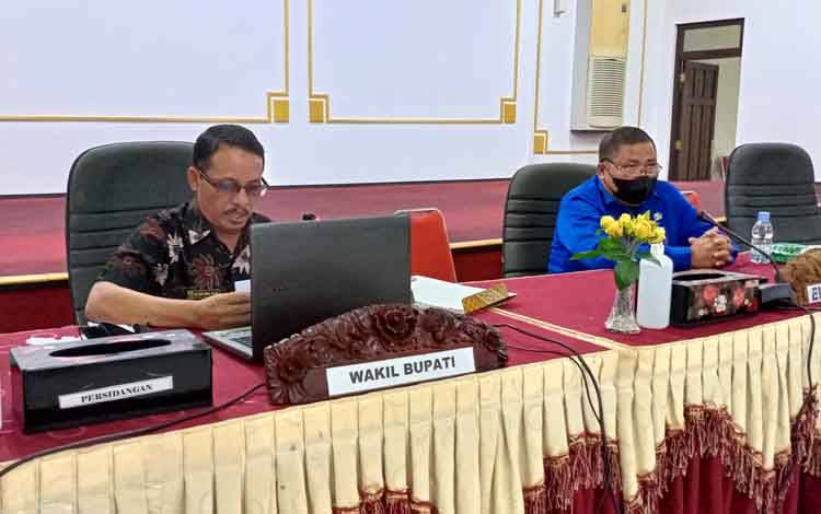Bupati Barito Timur Berharap Pembahasan Beberapa Raperda Segera Rampung