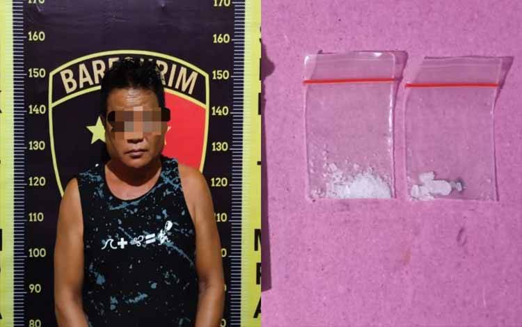 Pria Ini Diamankan Polsek Timpah karena Bawa Sabu