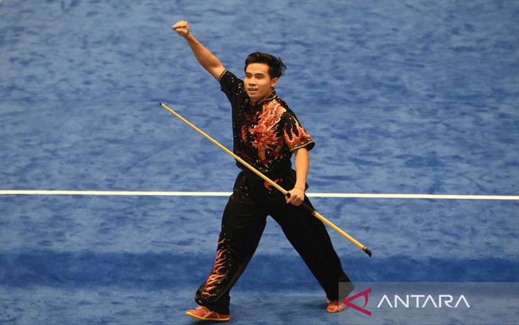 Wushu Indonesia Tambah Satu Emas SEA Games Vietnam