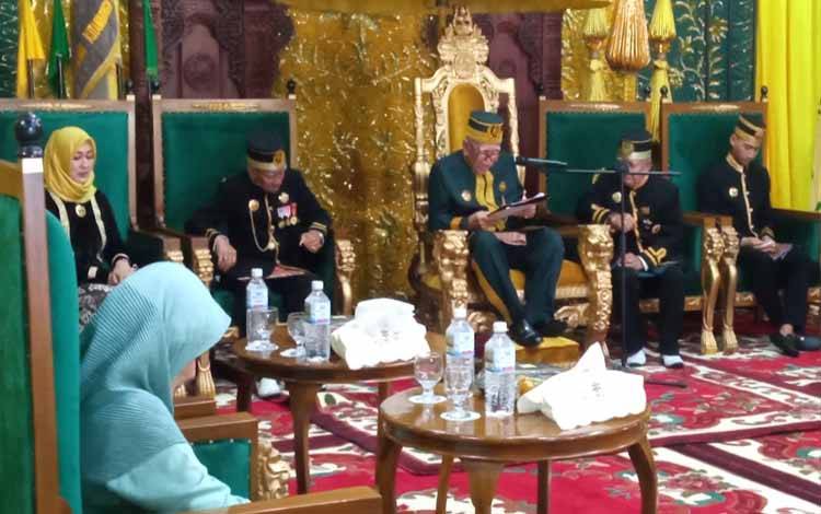 44 Tahun Penobatan Sultan XV, Kesultanan Kutaringin Gelar Milad di Istana Kuning