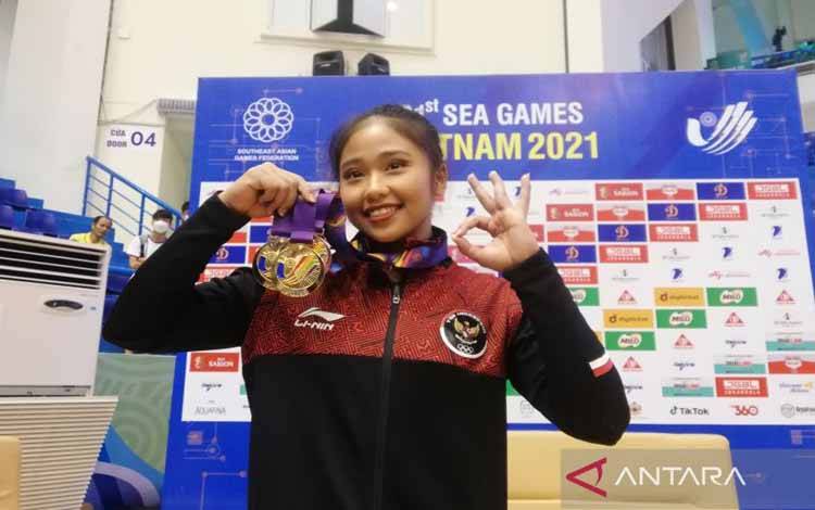 Rifda Tak Menyangka dapat Medali Emas Kembar