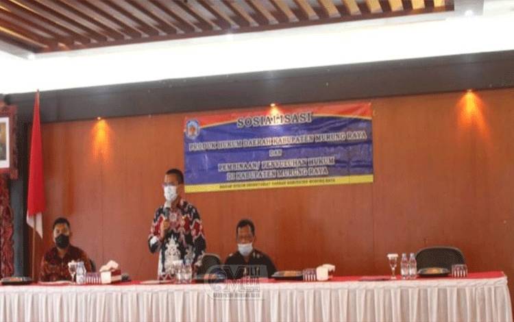 Pemkab Murung Raya Jawab Usulan Rencana Mengubah Nama Raperda