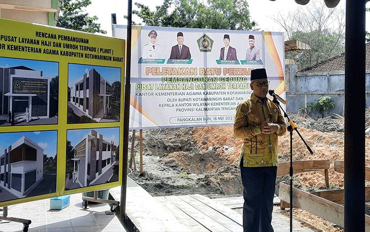 Kakanwil Kemenag Kalteng Harapkan PLHUT Jadi Layanan Terpadu Bagi Calon Jamaah Haji dan Umrah di Kobar