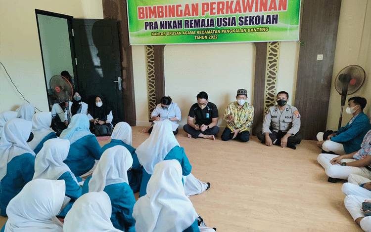 Cegah Pernikahan Dini, Pelajar SMA di Pangkalan Banteng Diberi Bimbingan Pra Nikah
