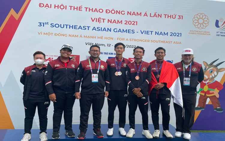 Golf Beregu Putra Indonesia Raih Perunggu Seusai Kalahkan Singapura