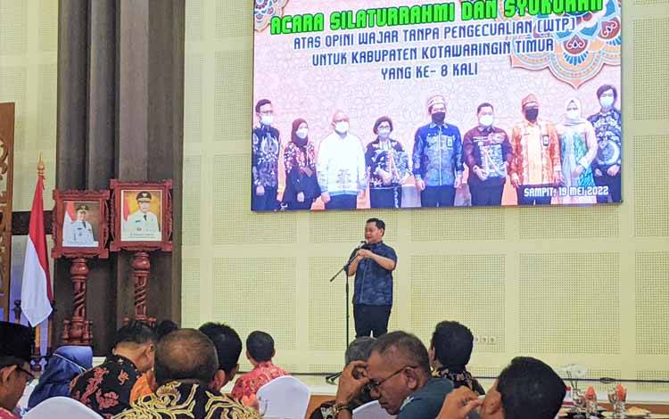 Pemkab Kotim Gelar Syukuran Usai Terima Predikat Opini WTP ke 8 Berturut-Turut