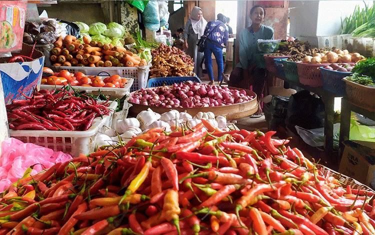 Harga Cabai di Sampit Turun Drastis
