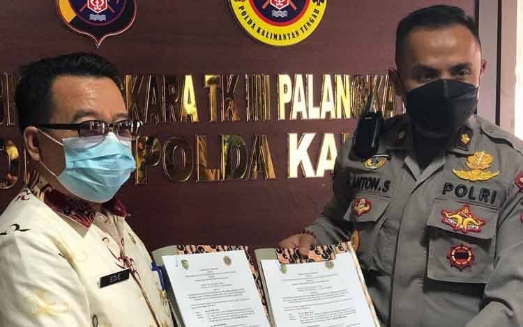 Dukcapil Palangka Raya dan RS Bhayangkara Jalin Kerja Sama Permudah Layanan Kependudukan