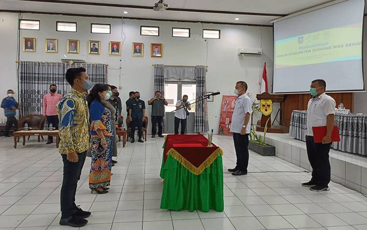Anggota DPRD Gumas Minta Semua Pihak Dukung Forum Kabupaten Gunung Mas Sehat