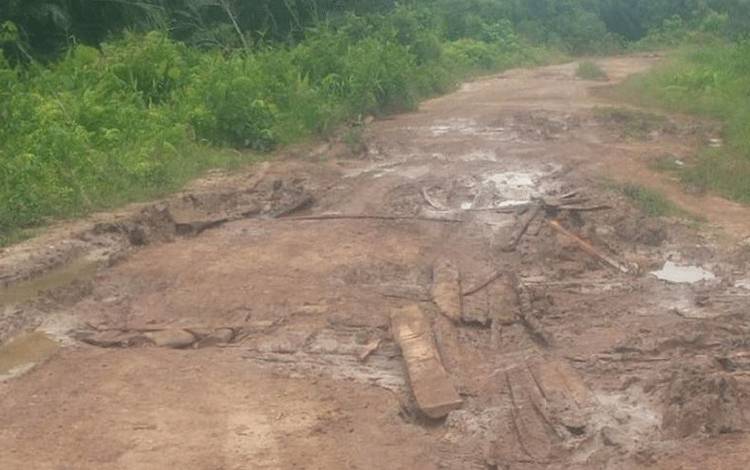 Legislator Kapuas Minta Ruas Jalan Desa Saka Tamiang Segera Ditangani