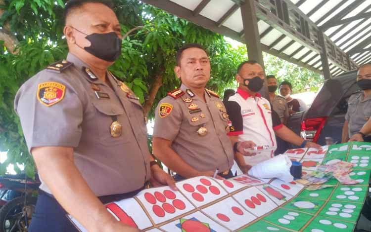 5 Penjudi di Palangka Raya Ditangkap dan 1 di Antaranya Ditetapkan Tersangka