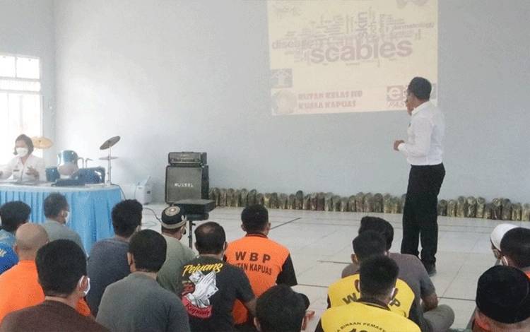 Klinik Barigas Rutan Kapuas Beri Penyuluhan Kesehatan Terkait Penyakit Kulit?
