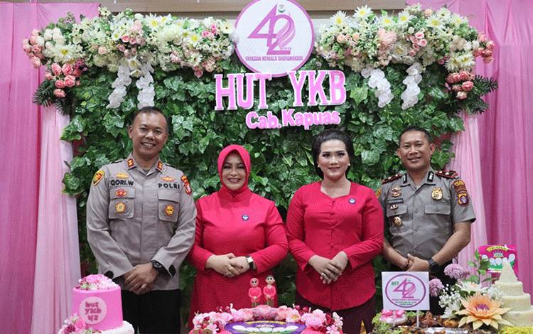 Begini Harapan Kapolres Kapuas di HUT ke-42 Yayasan Kemala Bhayangkari