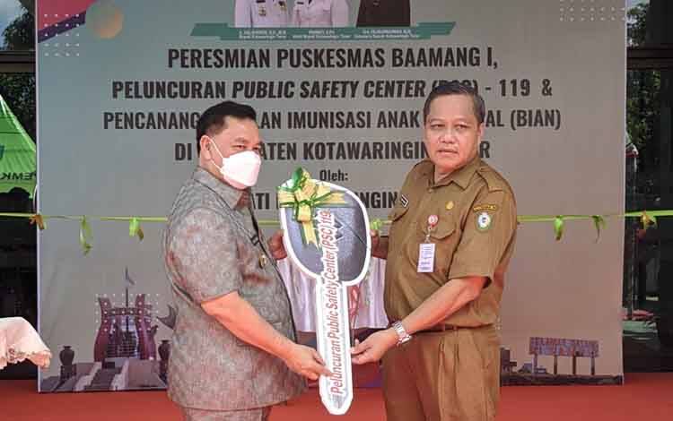 Dinkes Kotim Luncurkan Pelayanan Public Safety Center 119