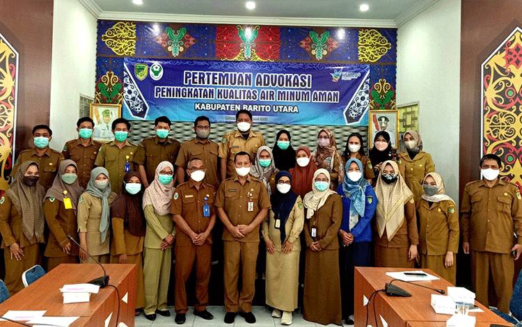 Dinkes Barito Utara Gelar Pertemuan Advokasi Peningkatan Kualitas Air Minum Aman