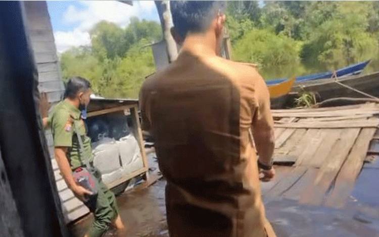 Buaya Penyerang Seorang Ibu di Ramban Berjenis Senyulong Sepanjang Tiga Meter